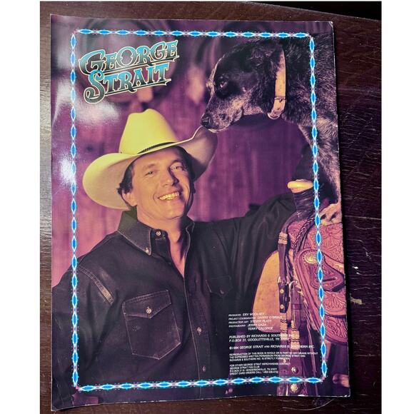 George Strait Rodeo Tour Program Wrangler Photos - Picture 8 of 10